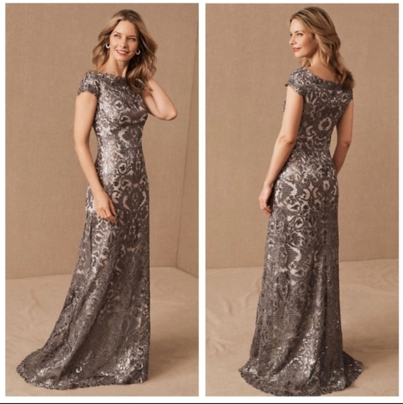 💯%Bhldn Tadashi Shoji Odette T Dress